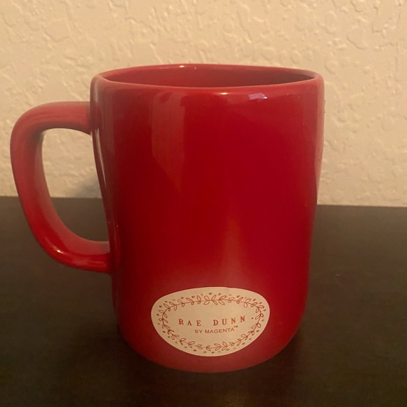 RAE DUNN CERAMIC MUG CHRISTMAS LET IT SNOW - Picture 2 of 3